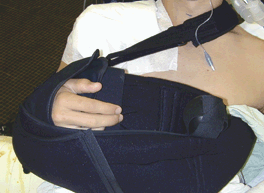 post surgery sling brace